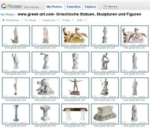Greek statues pictures